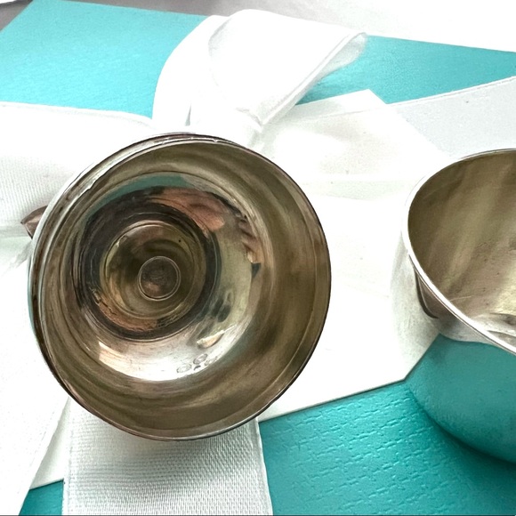 Vintage Tiffany & Co. apple trinket jewelry pill box lidded - Picture 11 of 16